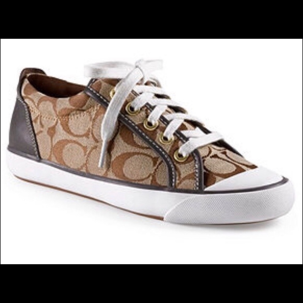 Brown Coach Sneakers